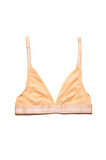 Triangle Spor Bralet - Peach Fuzz