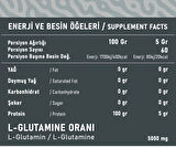 Oversize Nutrition L-Glutamine 300g 60 Servis Aromasız