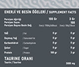 Oversize Nutrition Taurine Aromasız 300g 100 Servis