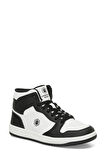 RACHEL WMN HI 4PR Beyaz Kadın High Sneaker-Beyaz-Siyah