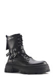 U.S. Polo Assn. ASSO 4PR 101914222 Kadın Bot Siyah 36-40 