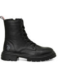 U.S.POLO ASSN HALLES 4PR SİYAH COMFORT CASUAL ANATOMİK GÜNLÜK KADIN BOT