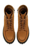 Lumberjack BEMOL 4PR 101915364 Hakiki Deri Kadın Bot Taba 36-40