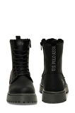 U.S. Polo Assn. STET KRK 4PR 101921960 Erkek Bot Siyah 40-45 