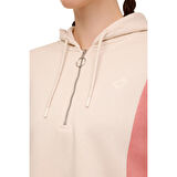 W-MERVIN HZ HOODIE 4PR Bej Kadın Sweatshirt