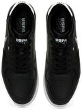 U.S.POLO ASSN THUNDER 5FX SİYAH BEYAZ COMFORT CASUAL GÜNLÜK SPOR AYAKKABI