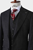 Dört Mevsim Kullanılabilir Yelekli Erkek Takım Elbise - Modern Slim Fit