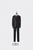 Modern Kesim Yelekli Erkek Takım Elbise - Slim Fit Şık ve Rahat