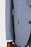 Slim Fit Viskon Karışımlı Yelekli Erkek Takım Elbise - Rahat ve Şık
