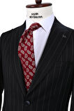 Viskon Karışımlı Slim Fit Yelekli Erkek Takım Elbise - Şık ve Rahat
