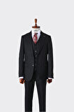 Slim Fit Kesim Yelekli Erkek Takım Elbise - Şık ve Rahat Tasarım