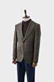 Modern Slim Fit Dar Kesim Yün Erkek Ceket
