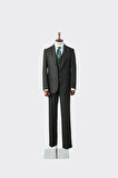 Dört Mevsim Uygun Yelekli Erkek Takım Elbise - Slim Fit ve Rahat