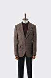 Modern Slim Fit Dar Kesim Yün Erkek Ceket