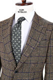 Modern Slim Fit Dar Kesim Yün Erkek Ceket