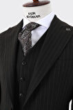 Modern Kesim Yelekli Erkek Takım Elbise - Slim Fit Rahat ve Şık