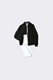Modern Tarz Kolej Erkek Mont - Dayanıklı Polyester Kumaş