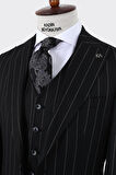 Şık ve Rahat Yelekli Erkek Takım Elbise - Slim Fit ve Viskon Karışımlı