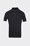 Düğmeli Polo Yaka Kısa Kol Erkek T-Shirt