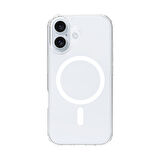 BİKAPAK MAGSAFE AIR IPHONE 16 ŞEFFAF KAPAK