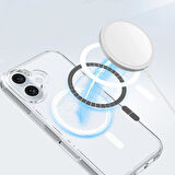 BİKAPAK MAGSAFE AIR IPHONE 16 ŞEFFAF KAPAK