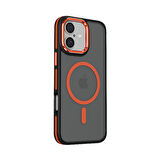 BİKAPAK MAGSTYLE IPHONE 16 TURUNCU KAPAK