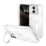 BİKAPAK MAGSPORT IPHONE 16 BEYAZ KAPAK