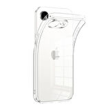 BİKAPAK ECO SİLİKON IPHONE 16E ŞEFFAF KAPAK