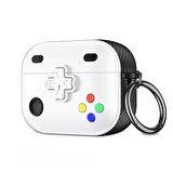 E2M AIRPODS 4 KILIF KONSOL BEYAZ