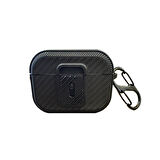 E2M AIRPODS 1-2 KILIF CARBON SİYAH