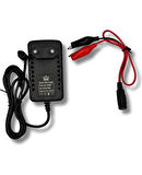 12V 1A Akü Şarj Cihazı Adaptörü Maşalı TÜM Akülü Arabalara Uyumlu 3063
