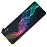 GameRaider GEN XXL RGB Kaydırmaz Kauçuk Taban 90×40cm Mikrofiber Mouse Pad