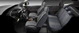 City Serisi RENAULT Koleos 2008-2015 ile Uyumlu Koltuk Kılıfı, Gri