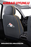 City Serisi SUBARU Impreza 2000-2007 ile Uyumlu Koltuk Kılıfı, Gri