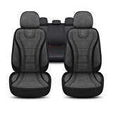 City Serisi FIAT 500X City 2014 sonrası ile Uyumlu Koltuk Kılıfı, Siyah