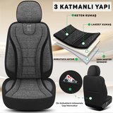 City Serisi SUZUKI Baleno 2016-2019 ile Uyumlu Koltuk Kılıfı, Siyah