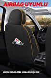 City Serisi SEAT Leon 2005-2012 ile Uyumlu Koltuk Kılıfı, Kahverengi