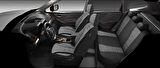 City Serisi VOLVO XC40 2017 sonrası ile Uyumlu Koltuk Kılıfı, Gri-Siyah