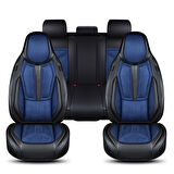 FS Deri Serisi CHEVROLET Rezzo 2004-2008 İle Uyumlu Takmatik Kılıf, Mavi