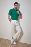 Basic Polo Yaka Düğmeli Tişört
