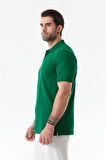 Basic Polo Yaka Düğmeli Tişört