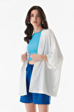 Basic Bürümcük Kumaş Şal Yaka Kimono
