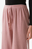 Basic Fitilli Beli Lastikli Pantolon