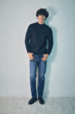 3 İplikBasic Bisiklet Yaka Sweatshirt