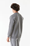 3 İplik Basic Bisiklet Yaka Sweatshirt