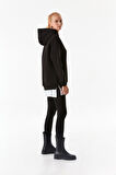 3 İplik Basic Kapüşonlu Oversize Sweatshirt
