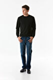 3 İplik Basic Bisiklet Yaka Sweatshirt