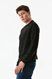3 İplik Basic Bisiklet Yaka Sweatshirt