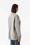 3 İplik Basic Bisiklet Yaka Sweatshirt