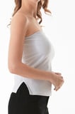 Basic Yanları Yırtmaçlı Straplez Büstiyer